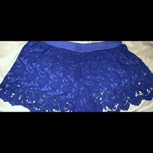Dressy blue shorts